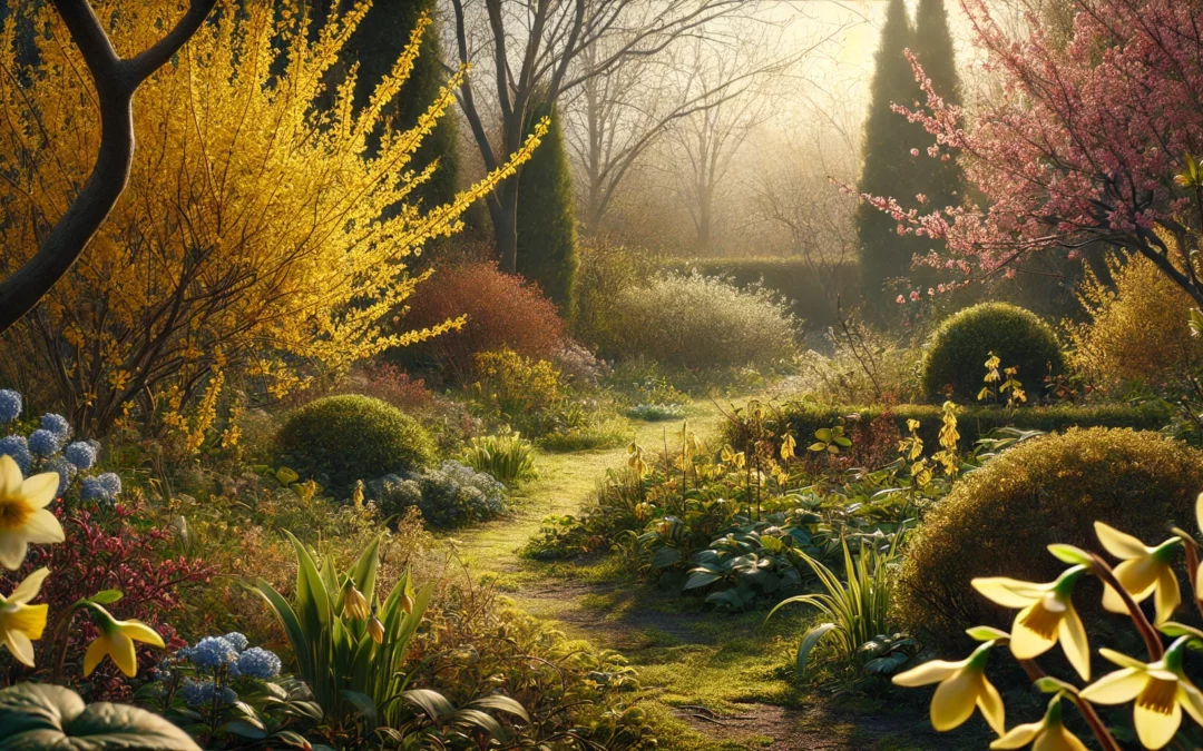 Les arbustes à floraison printanière à planter en mars ?